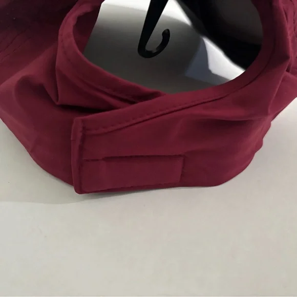 New! Calia Golf Performance Ponytail Cap Hat Wine Berry One Size - Picture 5 of 9
